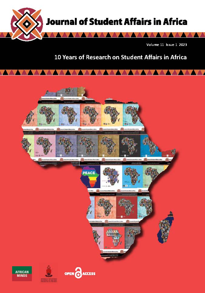 					View Vol. 11 No. 1 (2023): 10 Years of Research on Student Affairs in Africa 
				