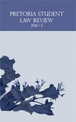 					View Vol. 5 (2011): Pretoria Student Law Review 
				
