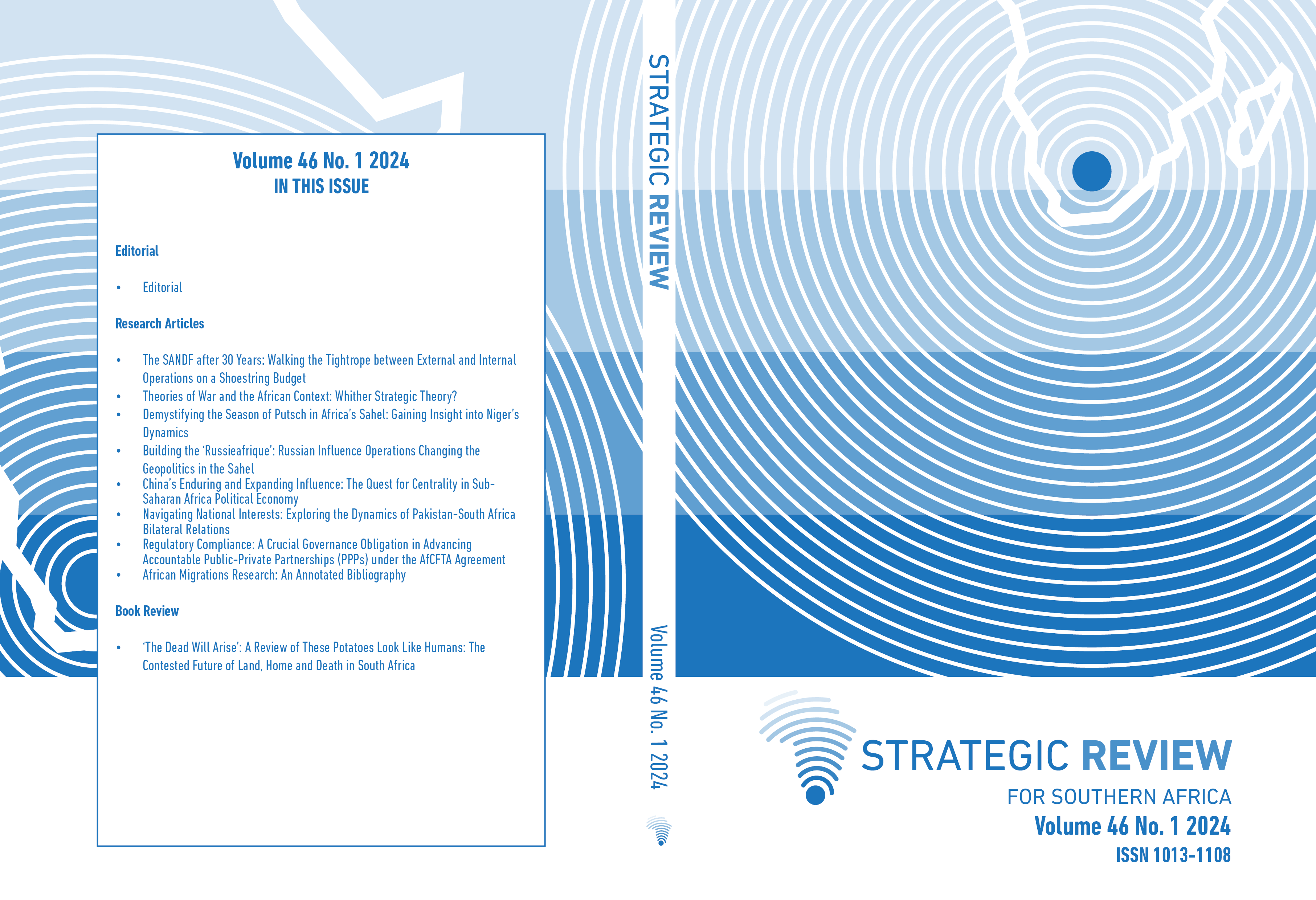 					View Vol. 46 No. 1 (2024): The Strategic Review for Southern Africa
				